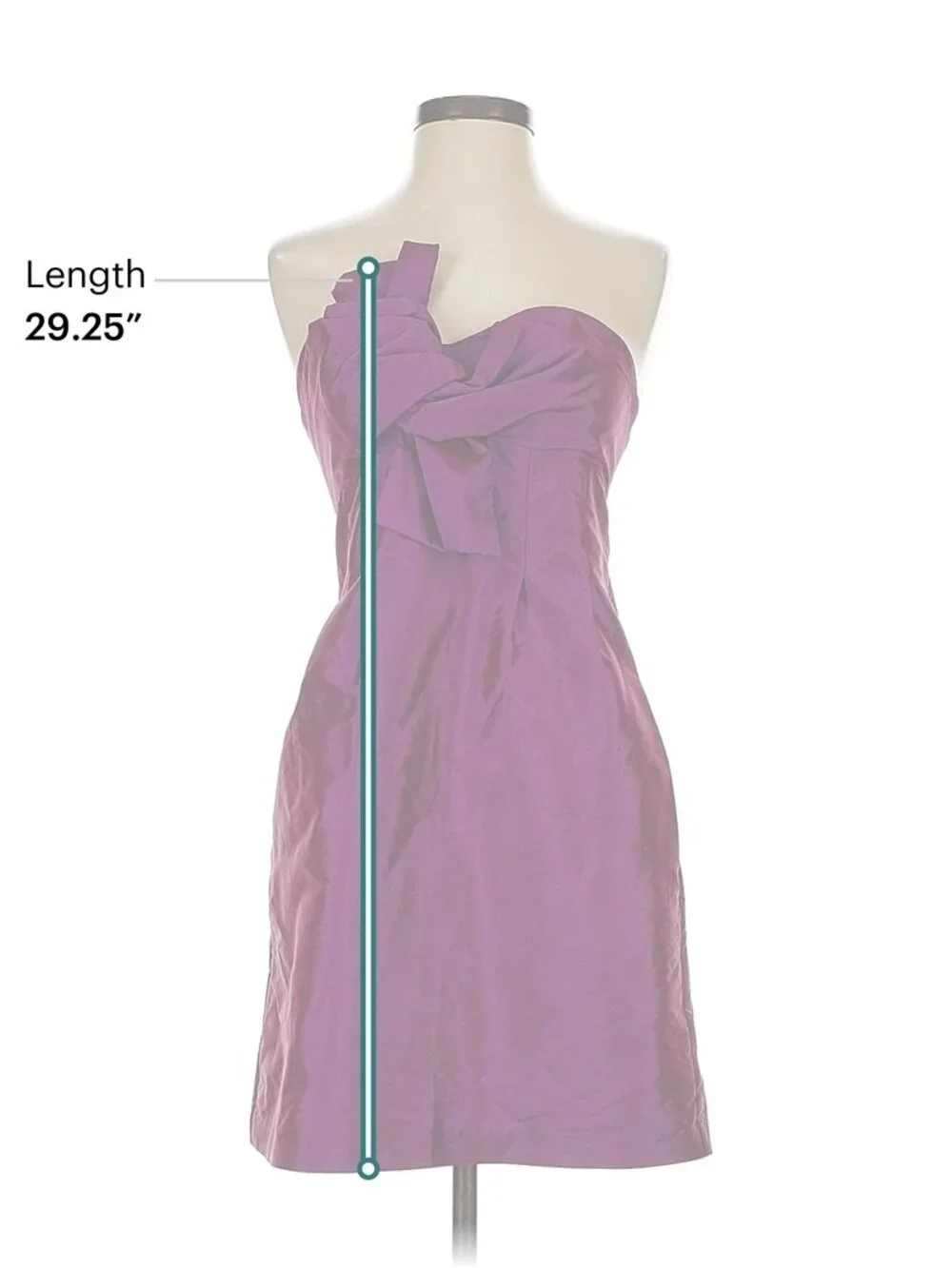 Alexia Admor | Y2K Mini Satin Dress Purple XS Cocktail Prom Asymmetrical Baddie - Picture 8 of 9